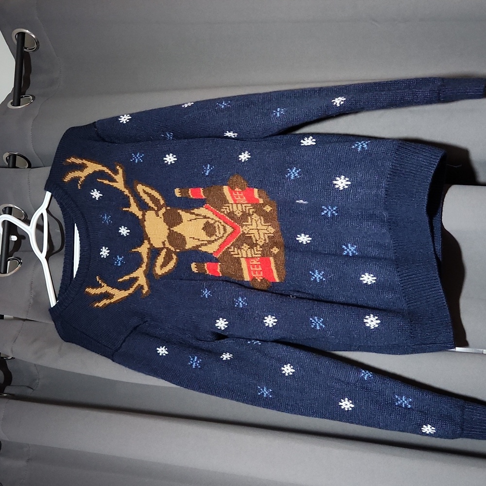 ⭐️REINDEER WITH BEER UGLY SWEATER